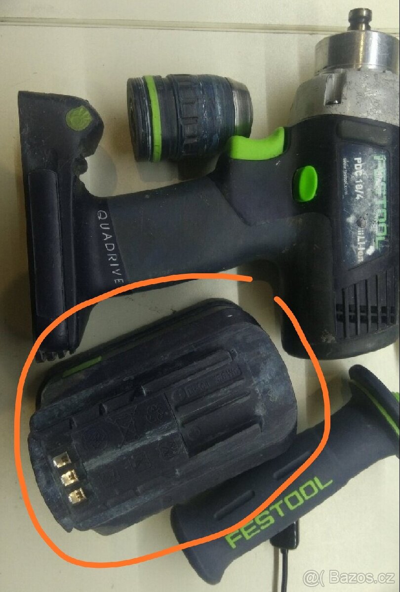 Prodám AKUmulátor, baterie pro nářadí Festool 18V