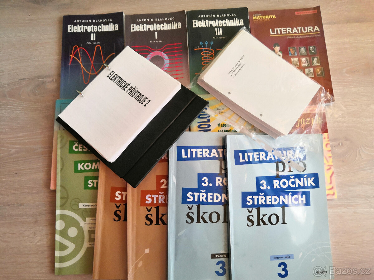 Učebnice ze střední školy
