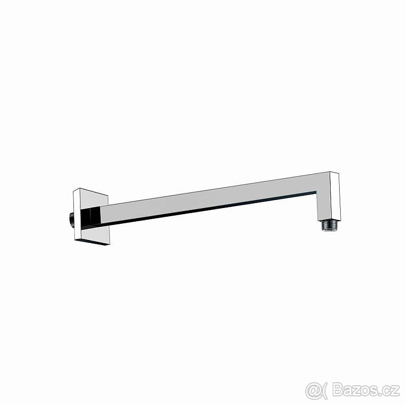 Sprchové rameno chromové 40 cm hranaté, NOVÉ