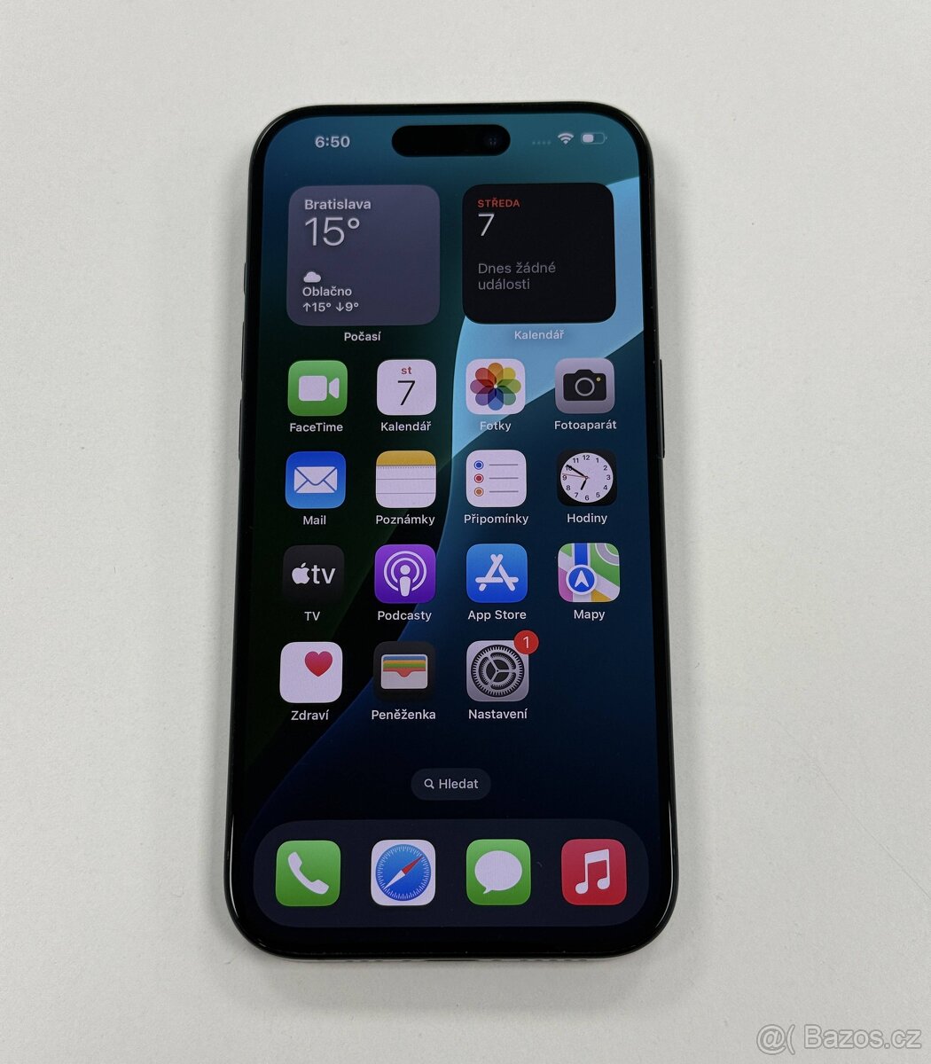 iPhone 15 PRO 128GB ✅ 96% BATERIE ZARUKA