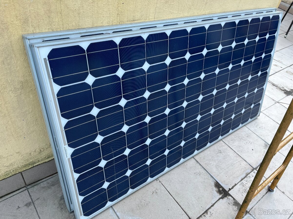 Solární panely 2x 185W