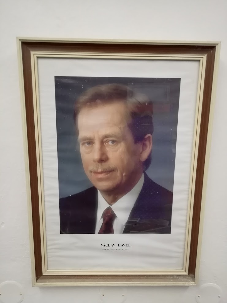 Václav Havel - školní obraz