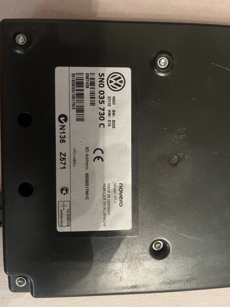 Bluetooth jednotka 5N0035730C