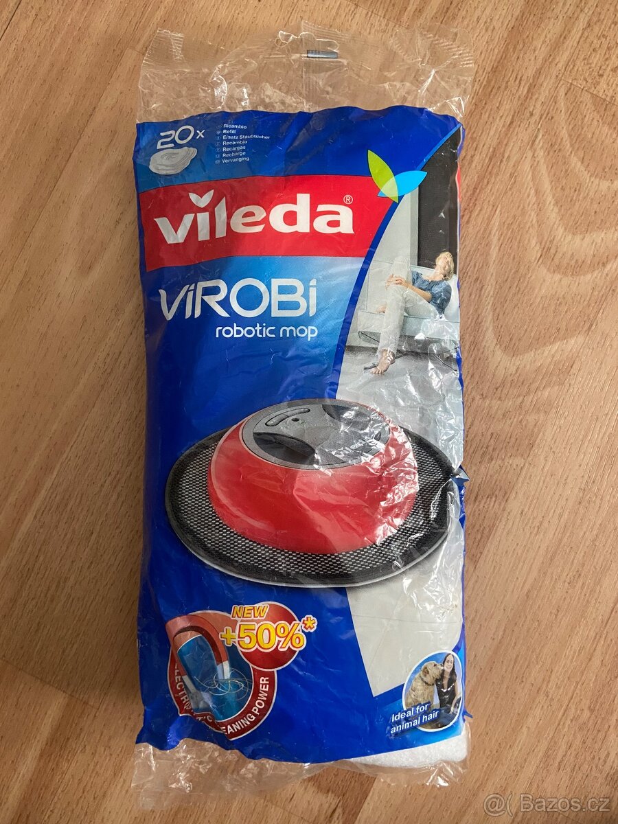 Vileda Virobi - robotic mop 20ks refill