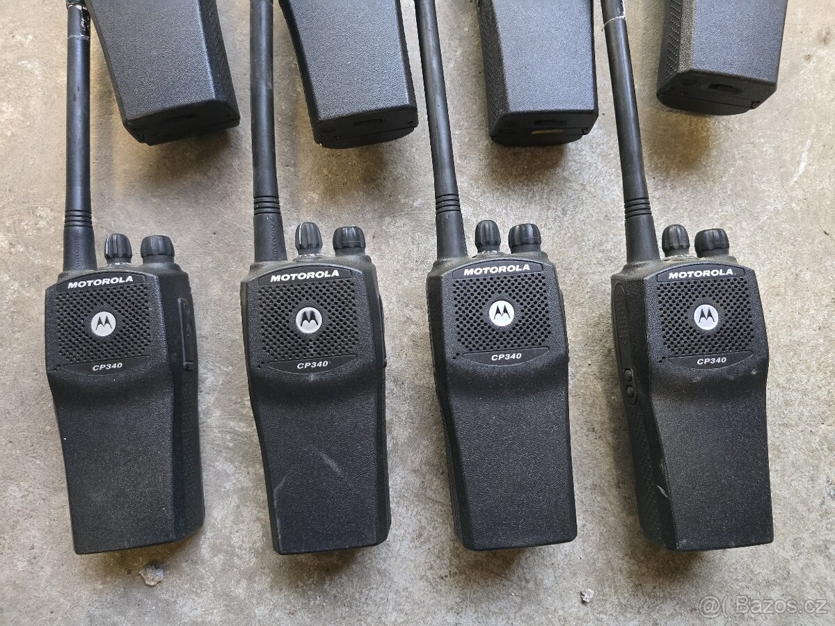 Motorola CP040, CP140, CP340 vysílačka radiostanice