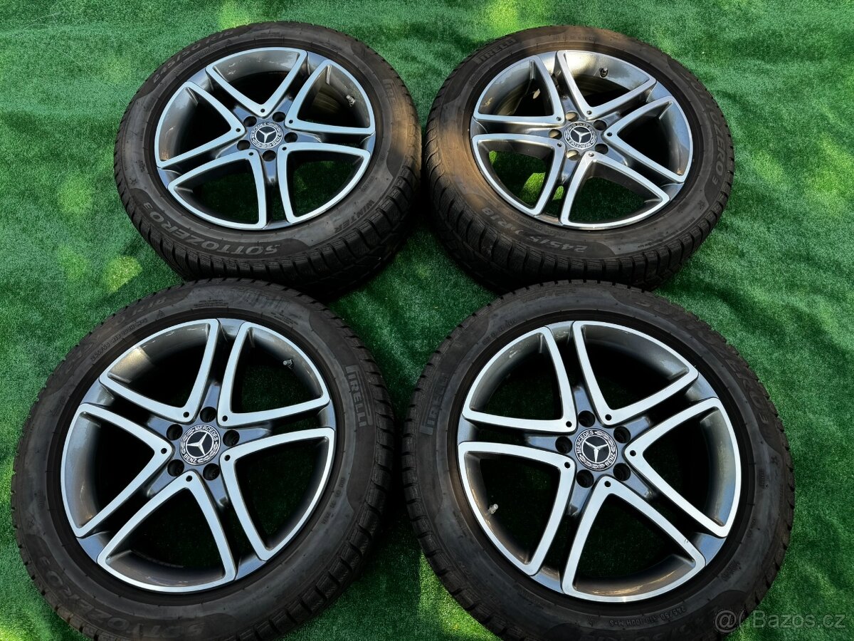 Originál alu kola Mercedes 5x112 R18 S-class W222