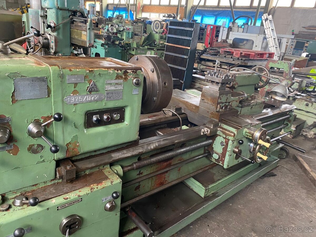 SN 71 x 1500 hrotový soustruh