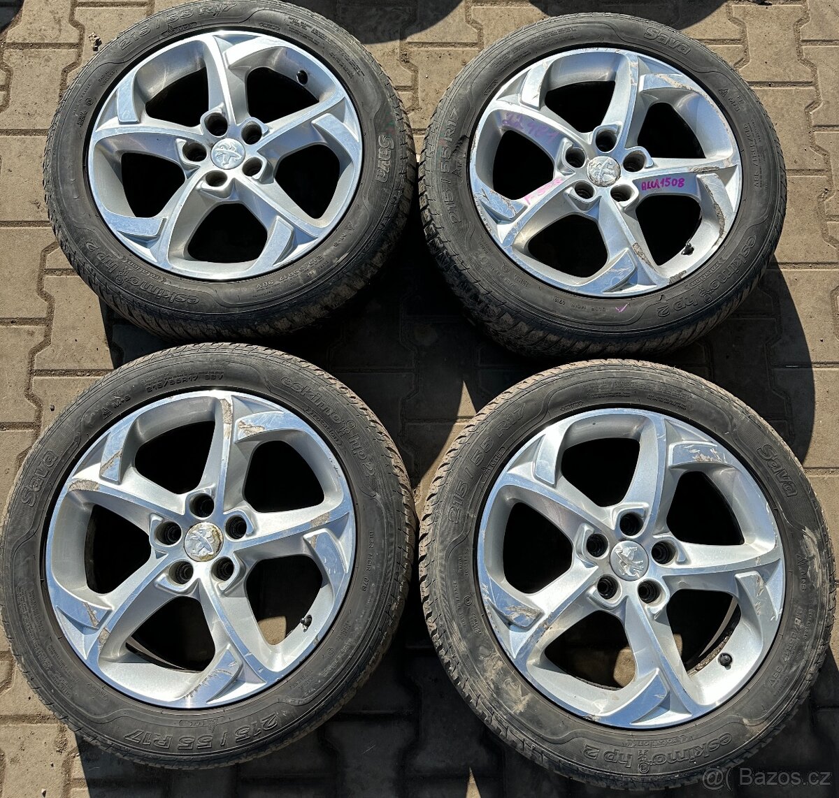Prodám ALU kola Peugeot č. 1508