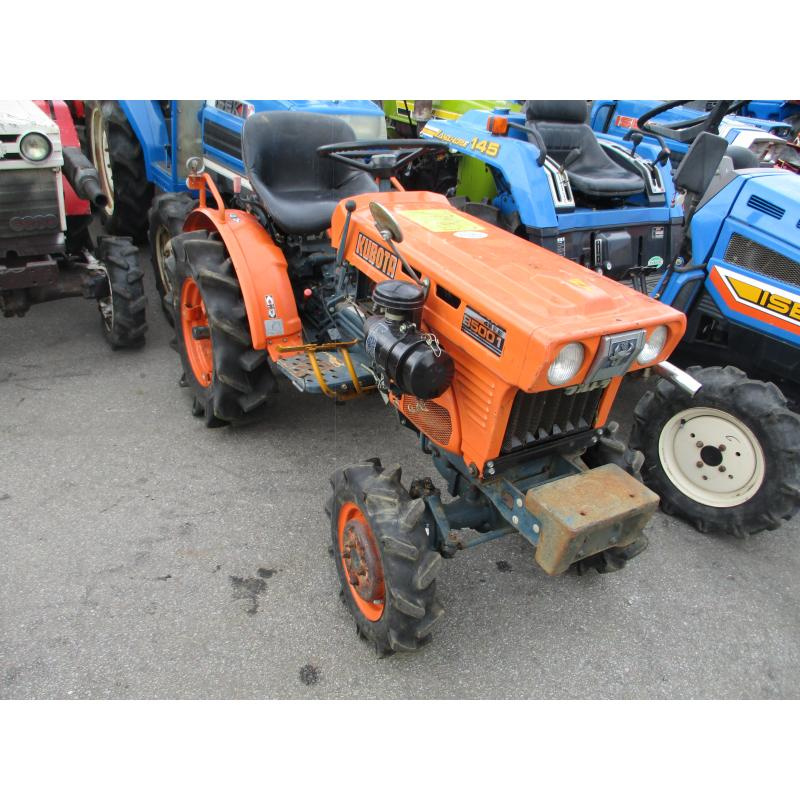 Malotraktor Kubota B5001 4WD parádní původní stav