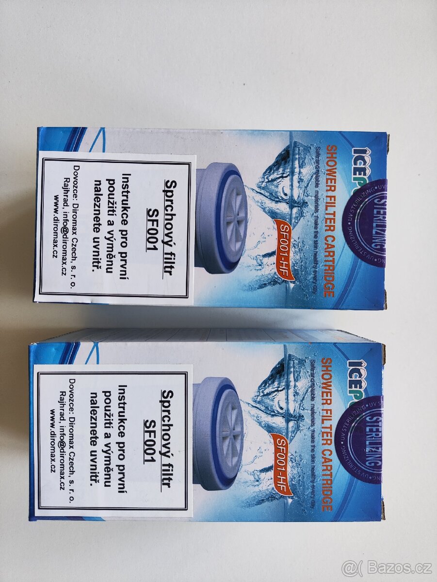 2x Náhradní náplň pro sprchový filtr SF001-HF