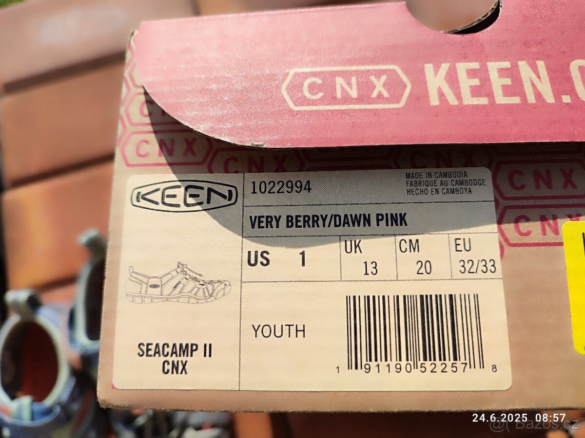 Keen sandálky 20 cm