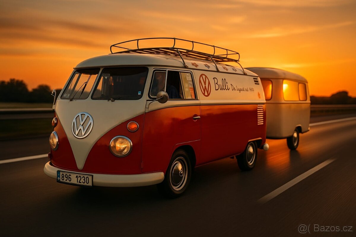 Volkswagen T1 Němka obytná rok 1964.s spz plus eriba triton