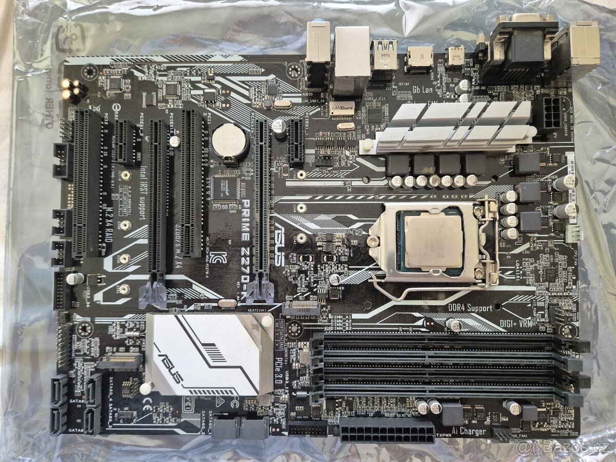 Základní deska Asus+CPU i5-7600
