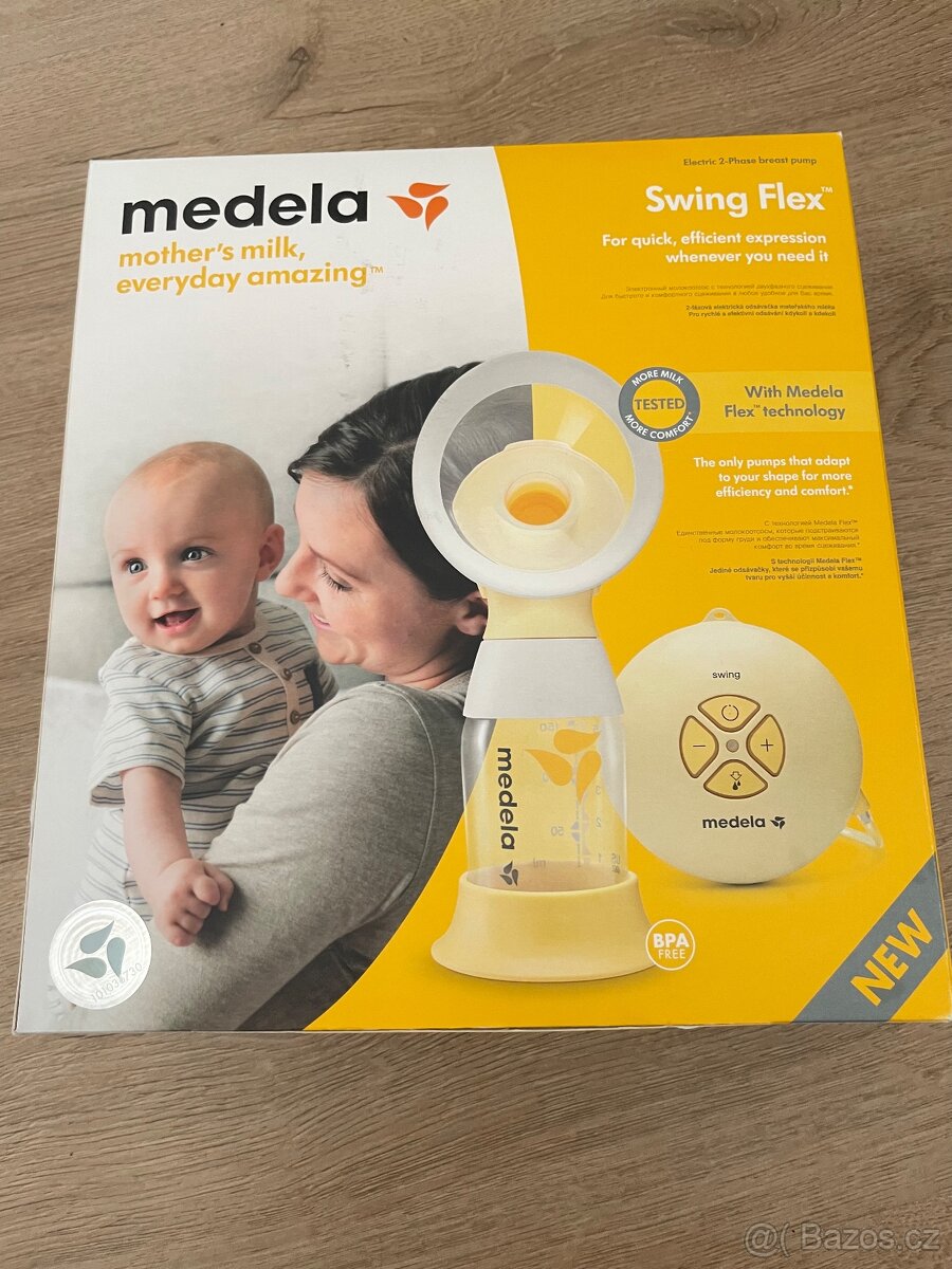 Odsávačka mateřského mléka - MEDELA Swing Flex
