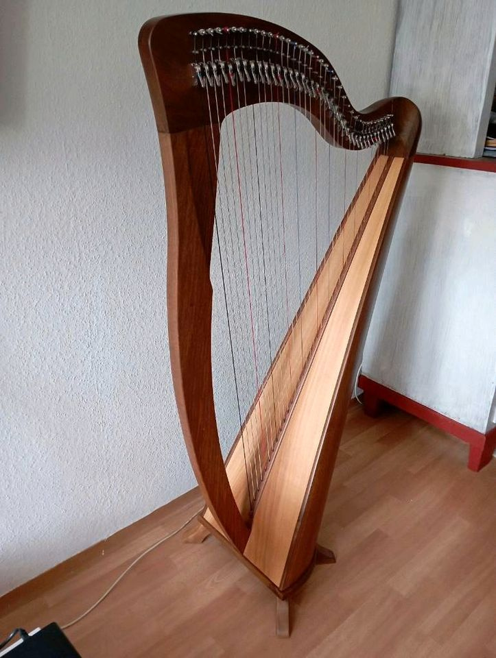 Harfa háčková 38 strun