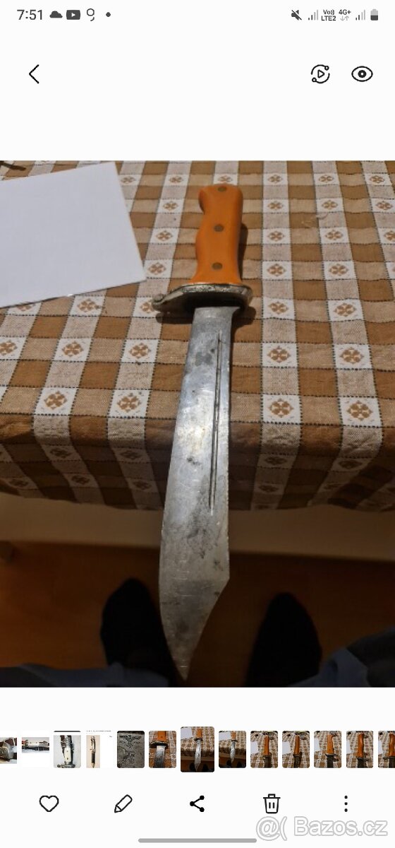 Německá druhoválečná dýka Teno Ww2.