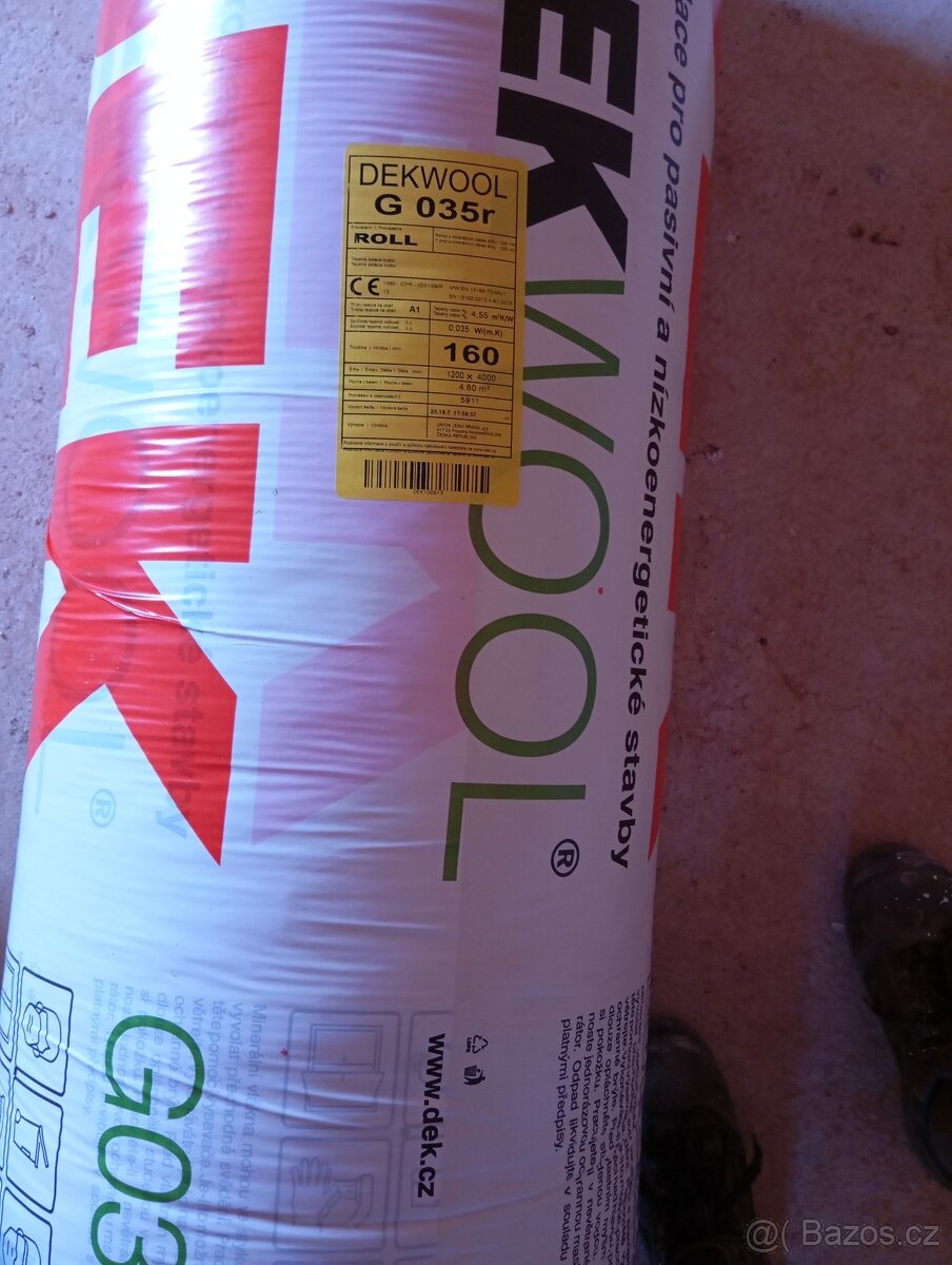Minerální vata G 035r