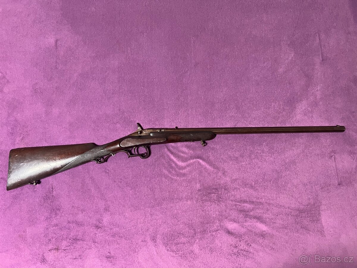 Vzácná Puška Flobert - 9 mm S Drážkou 