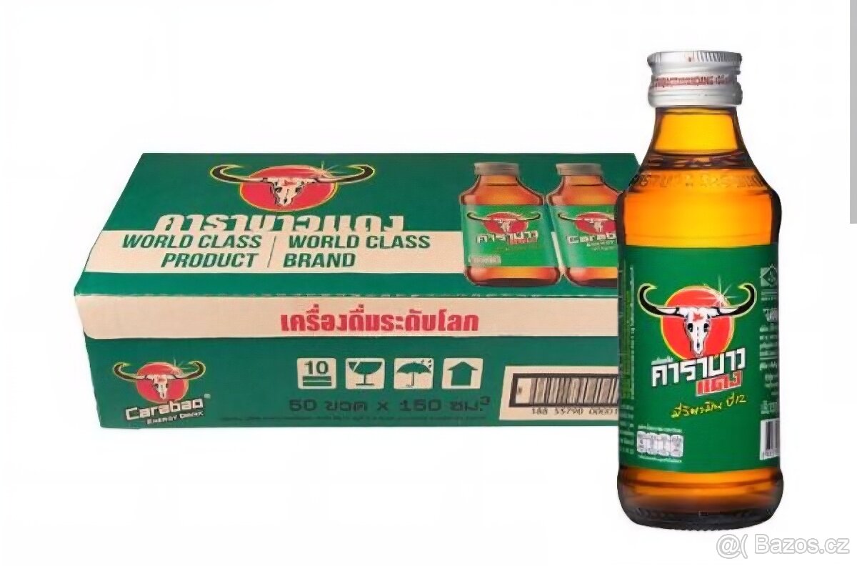 Carabao energetický nápoj 150 ml ve skle Kup teď
