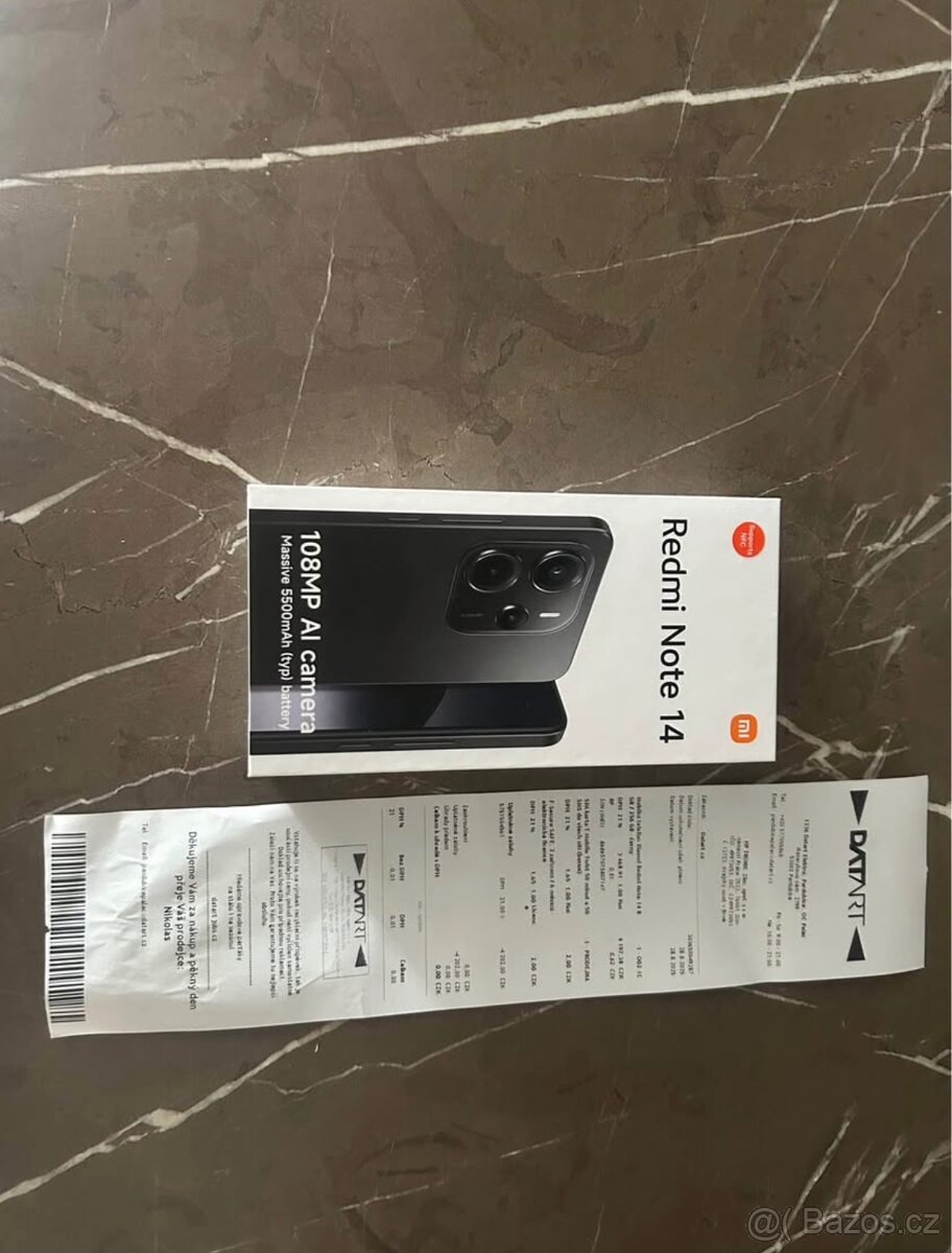 Xiaomi Redmi Note 14 8 GB / 256 GB - černý