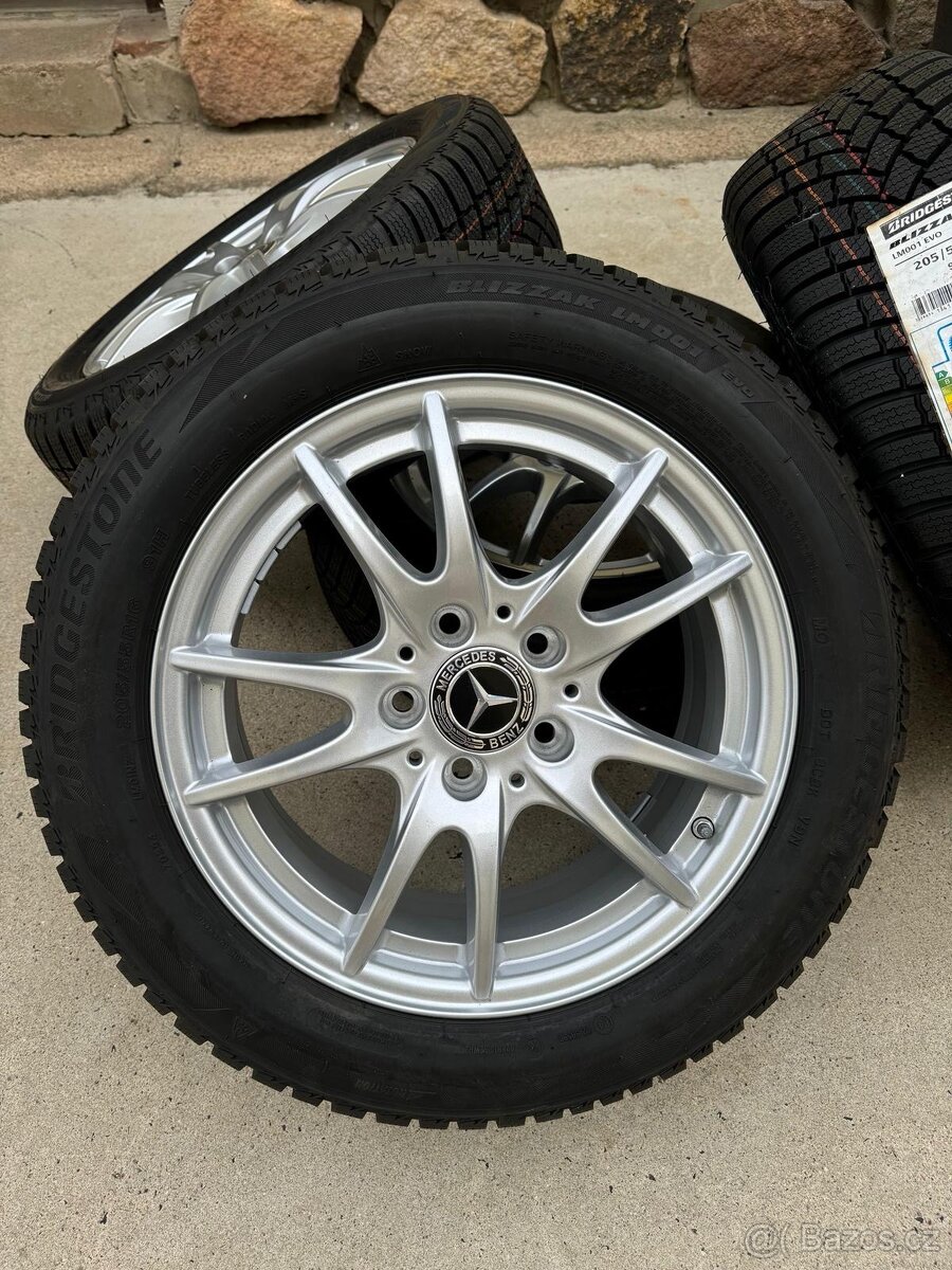 Alu kola Mercedes-Benz R16 - nová sada