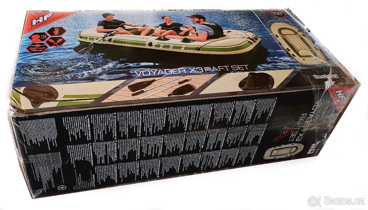 Nafukovací ČLUN VOYAGER X3 RAFT SET