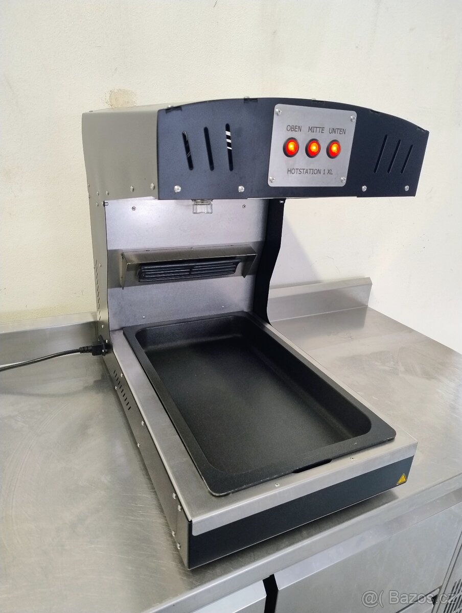 Ohřívač pokrmů, teplý výdej