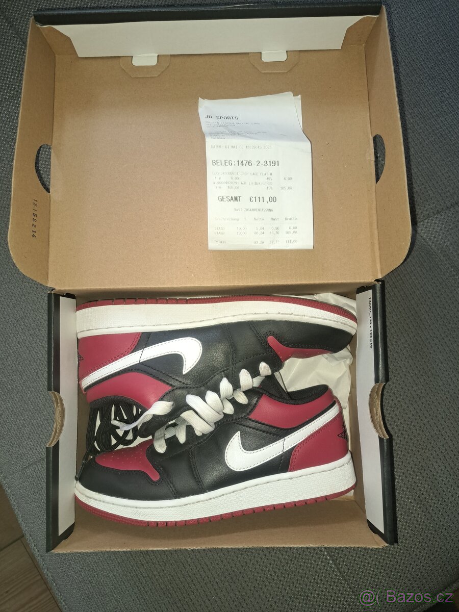 Nike jordan 35.5 dětské