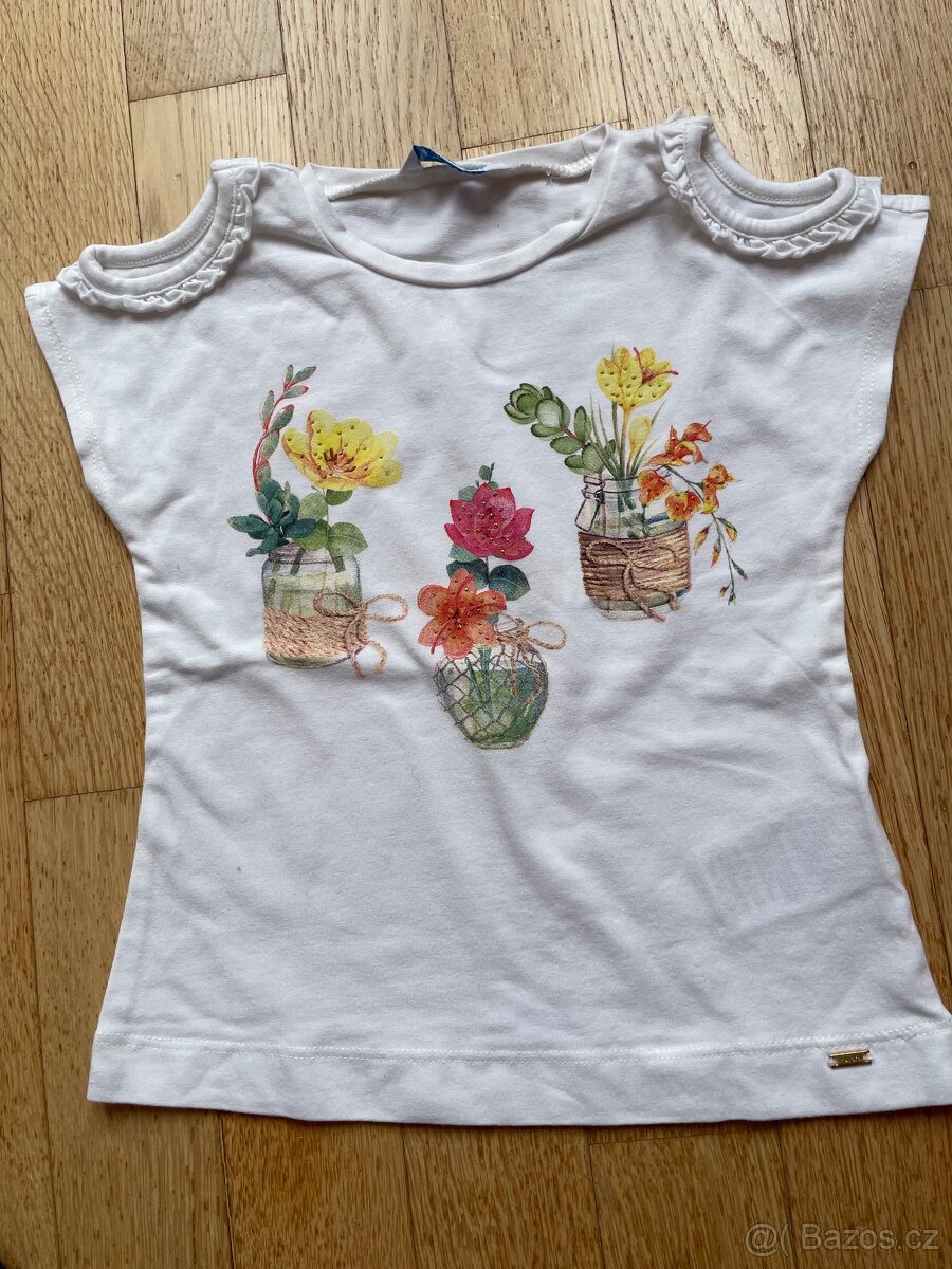 Tričko bavlněné Mayoral velikost 110