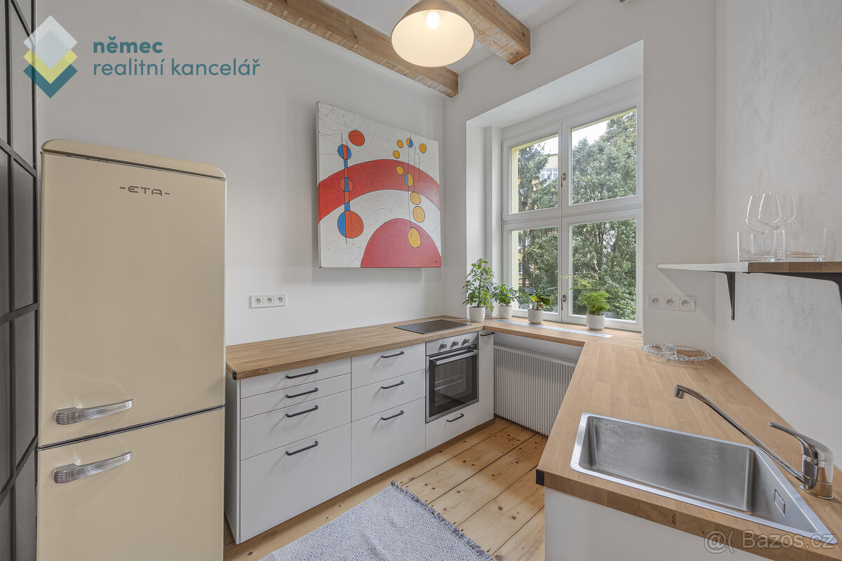 Pronájem bytu, 2+kk, 43 m², Praha 4 - Nusle, ul. Rostislavov