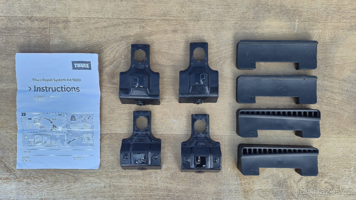 Kit Thule 1600 - VOLVO V70, 5-dr kombi 07-16