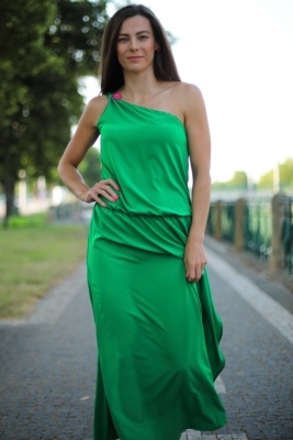 Letní šaty Atom rat nové vel S Island green