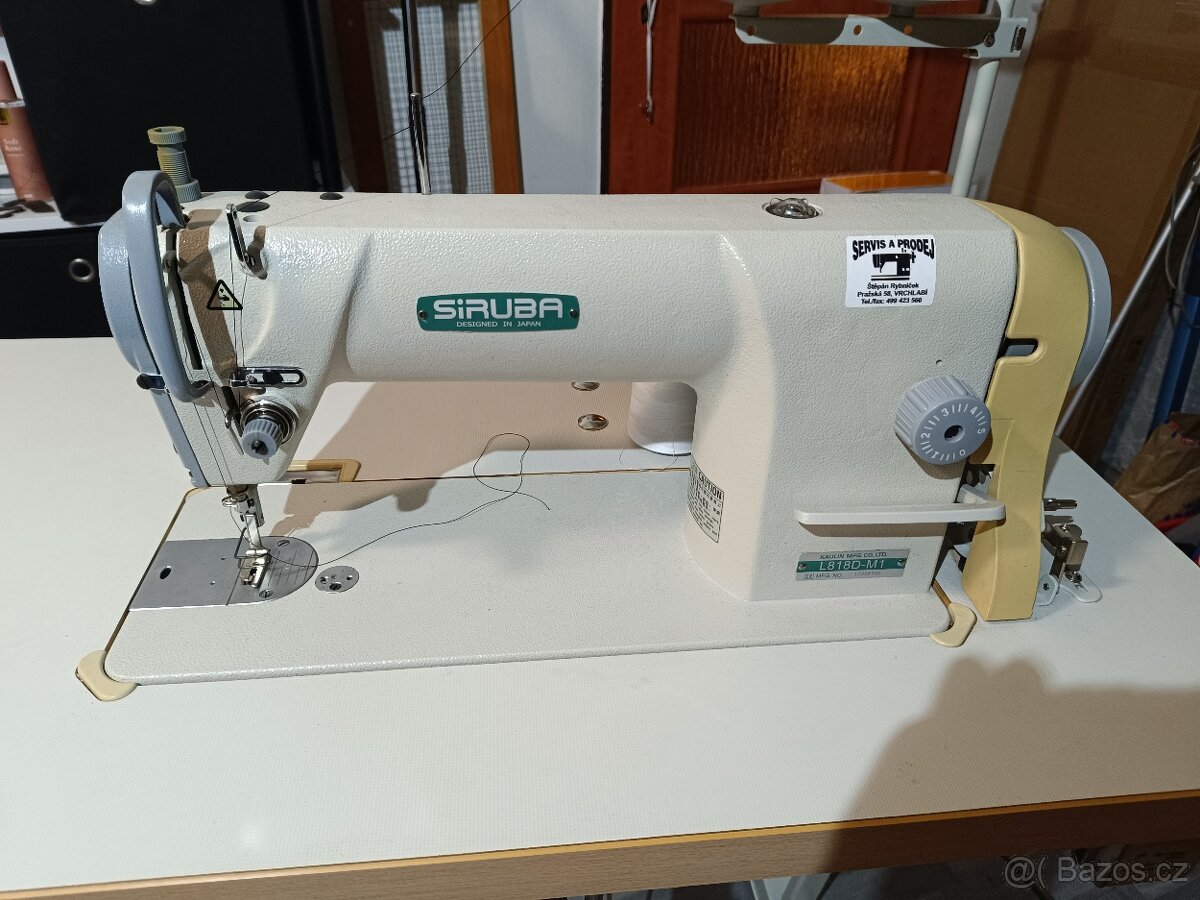 Šicí stroj siruba