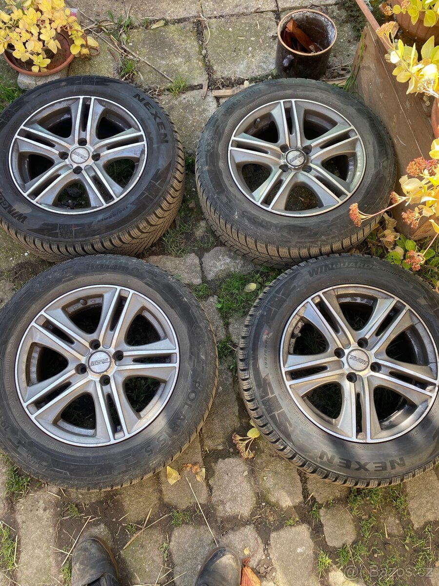 Alu disky a zimní pneu