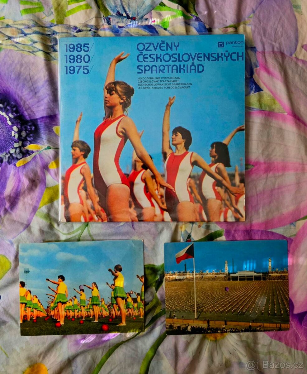 Spartakiáda fonokarty a LP
