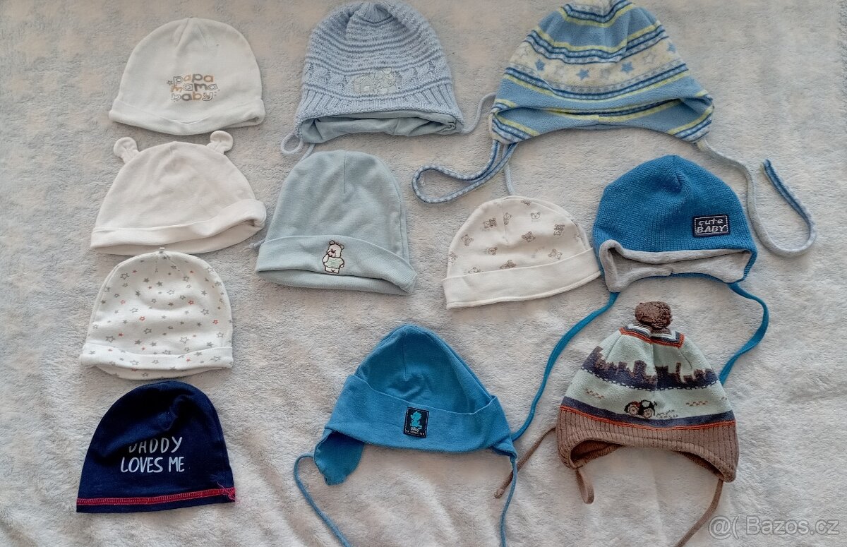 Různé čepice