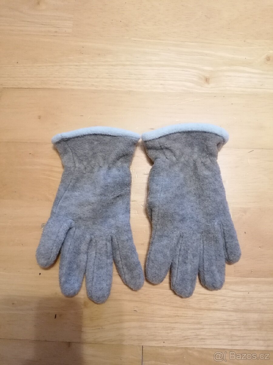 Dětské rukavice šedé