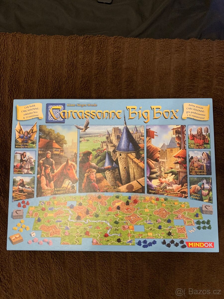 Carcassonne Big box 2017