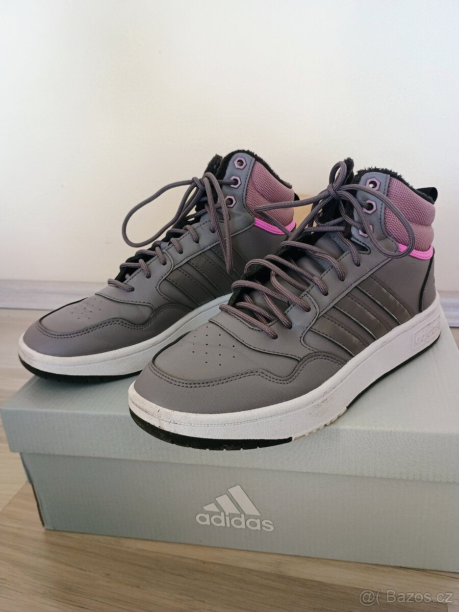 Dámské kotníkové tenisky Adidas Hoops 3.0 vel. 40