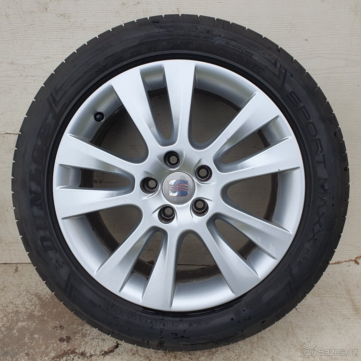 Seat Alhambra 17" 5x112, letní Dunlop 225/50R17 (VW Sharan)