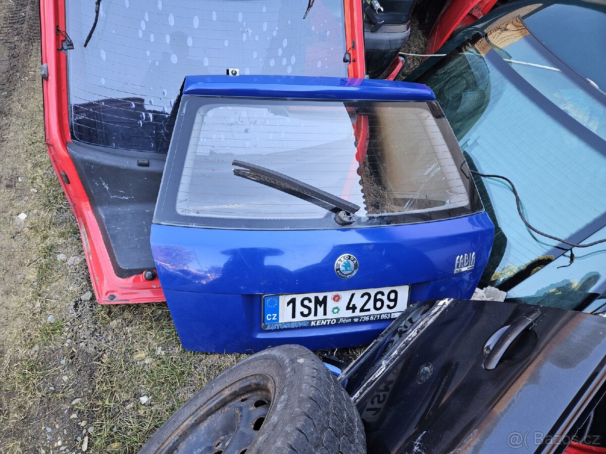 Škoda Fabia II - KUFR -5 Dveře