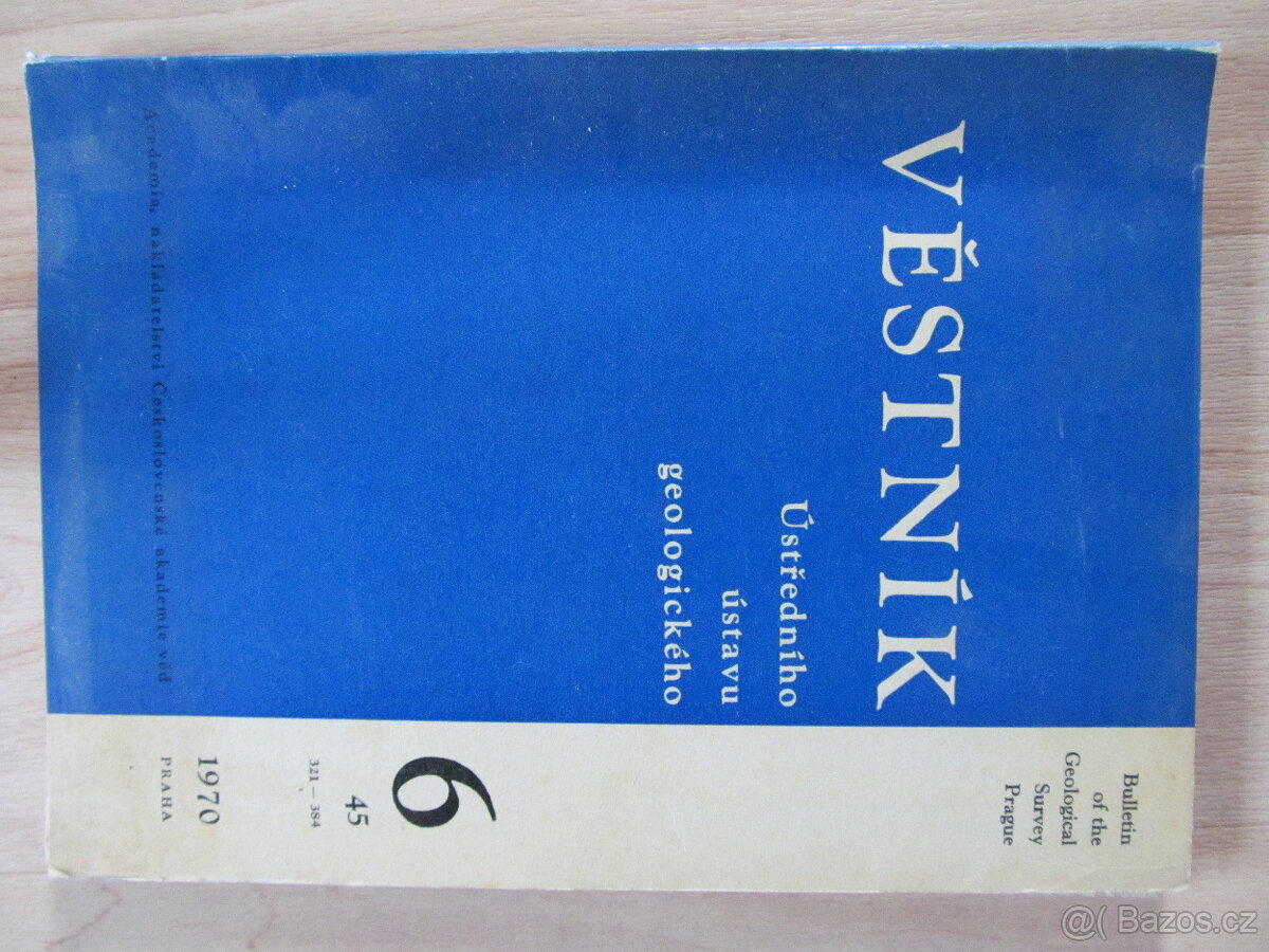 Věstník ÚÚG 1970 č. 6