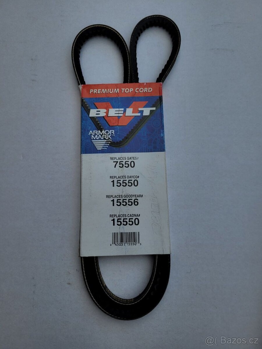 Klínový řemen Premium top cord 7550 15550 15550