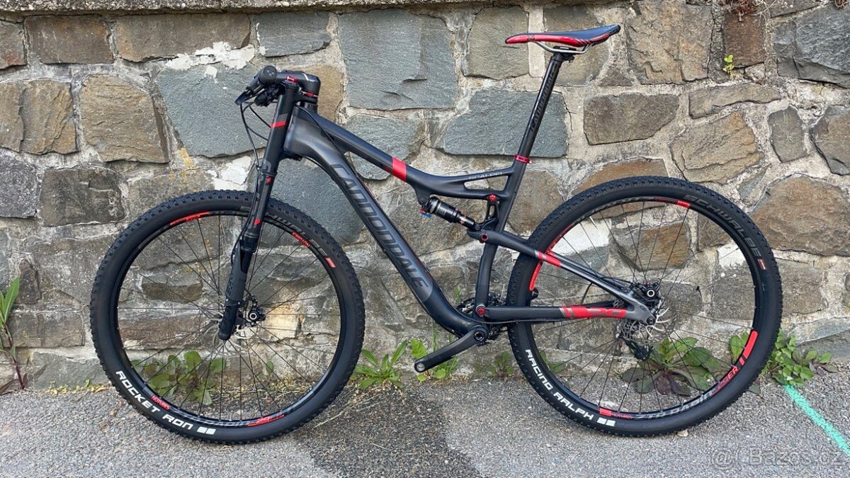 Karbonové celoodpružené horské kolo Cannondale Lefty 29