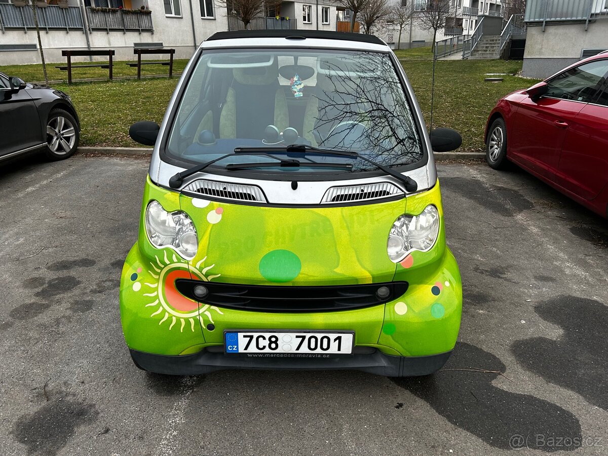 Smart Fortwo 451 cabrio 45kw benzin AUTOMAT