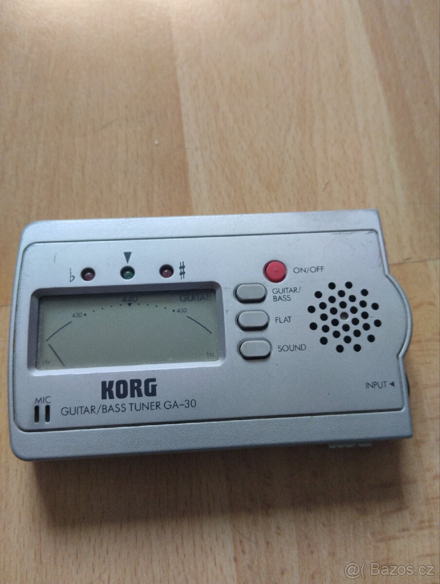 Digitální ladička Korg ga-30