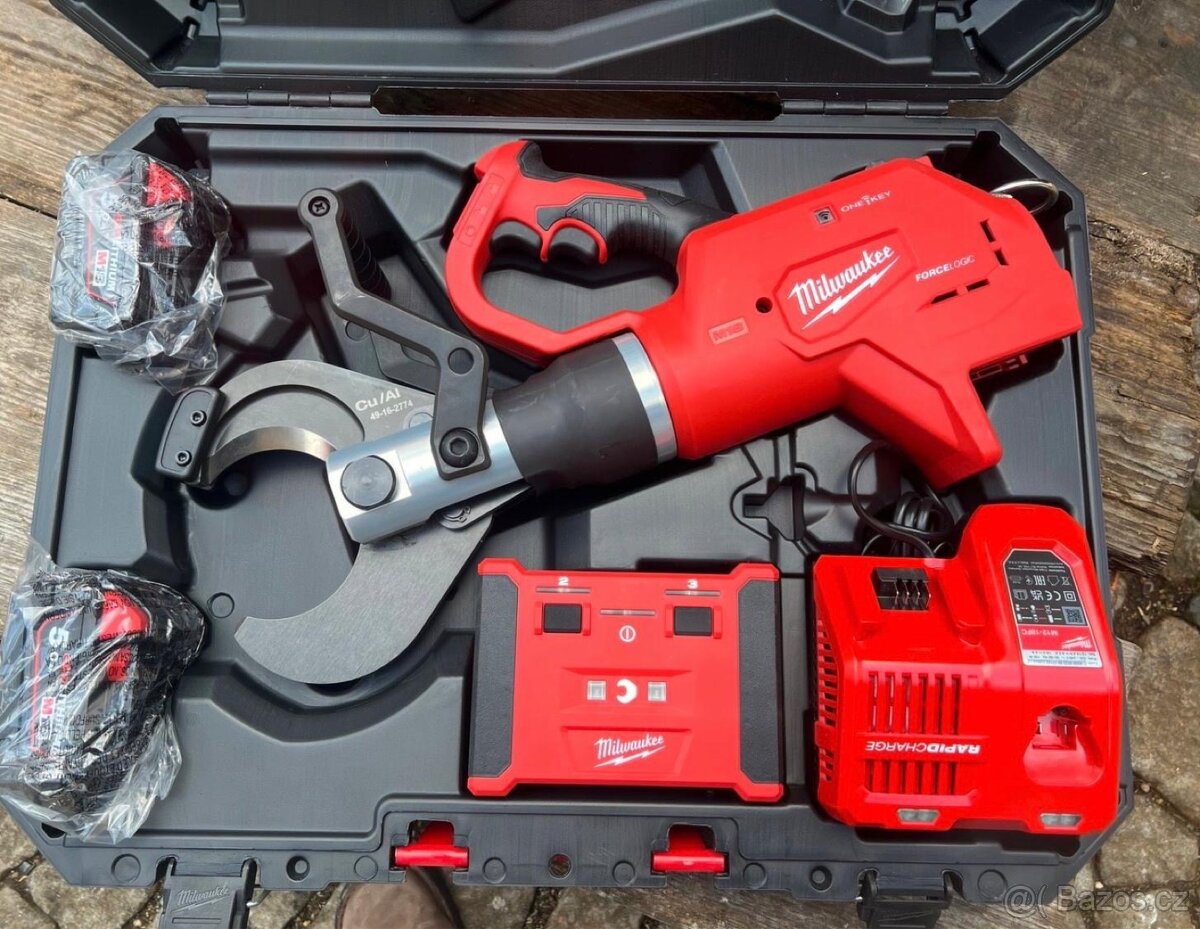 Aku hydraulické nůžky Milwaukee M18 HCC75R-502C