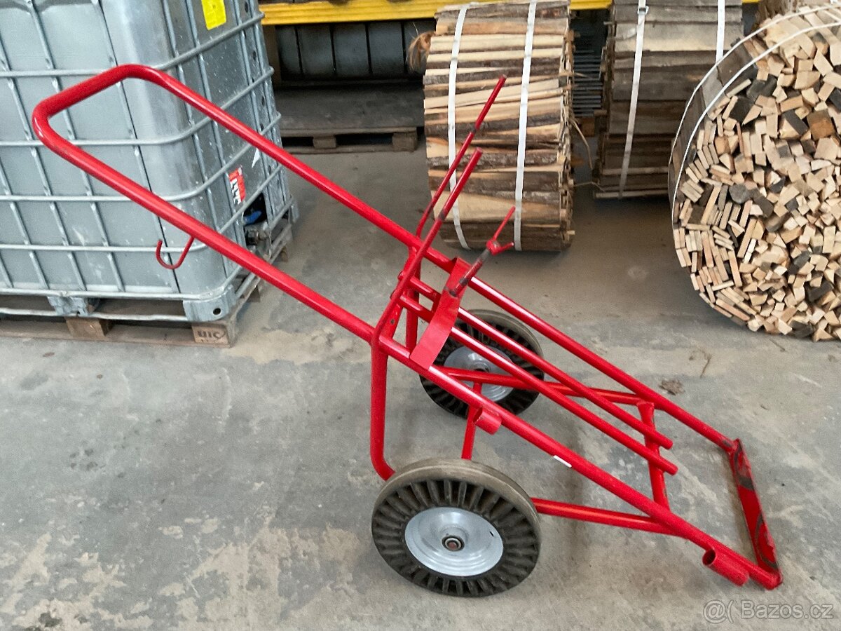 VOZÍK NA SVAŘOVACÍ LÁHVE (AUTOGEN), DVOUKOLÝ, 300 KG