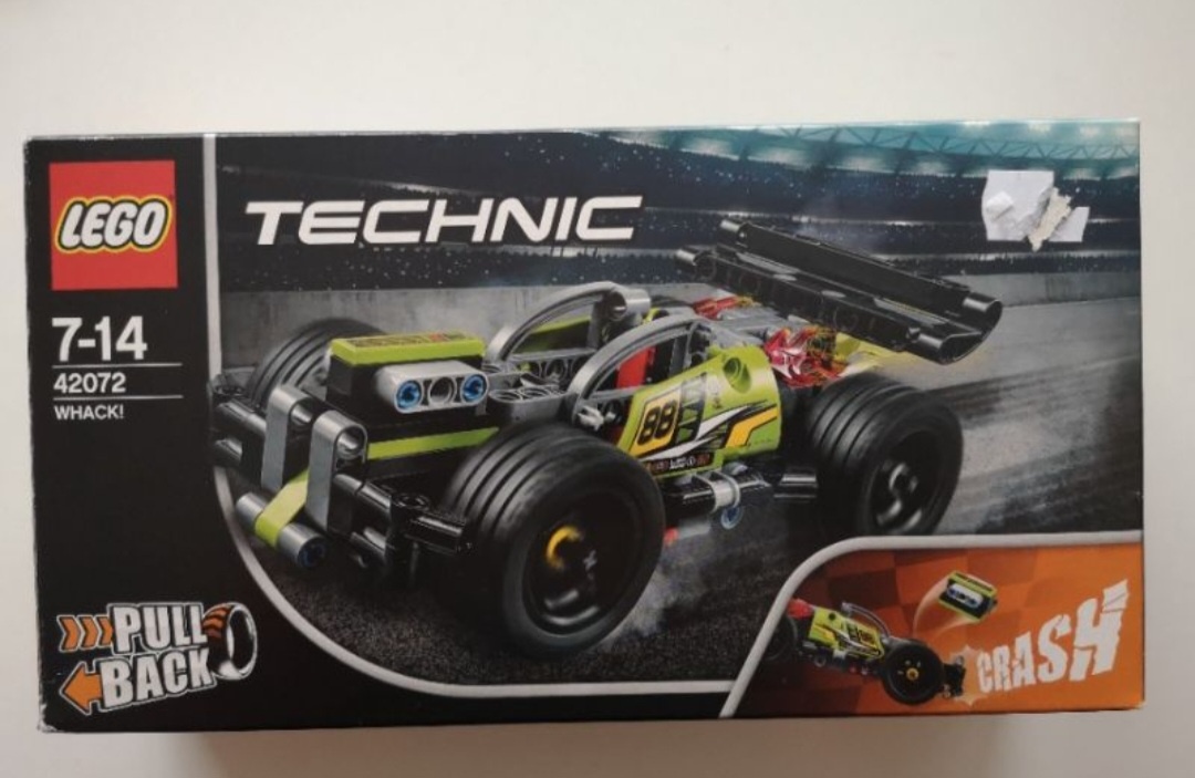 Lego Technic 42072 - Zelený závoďák