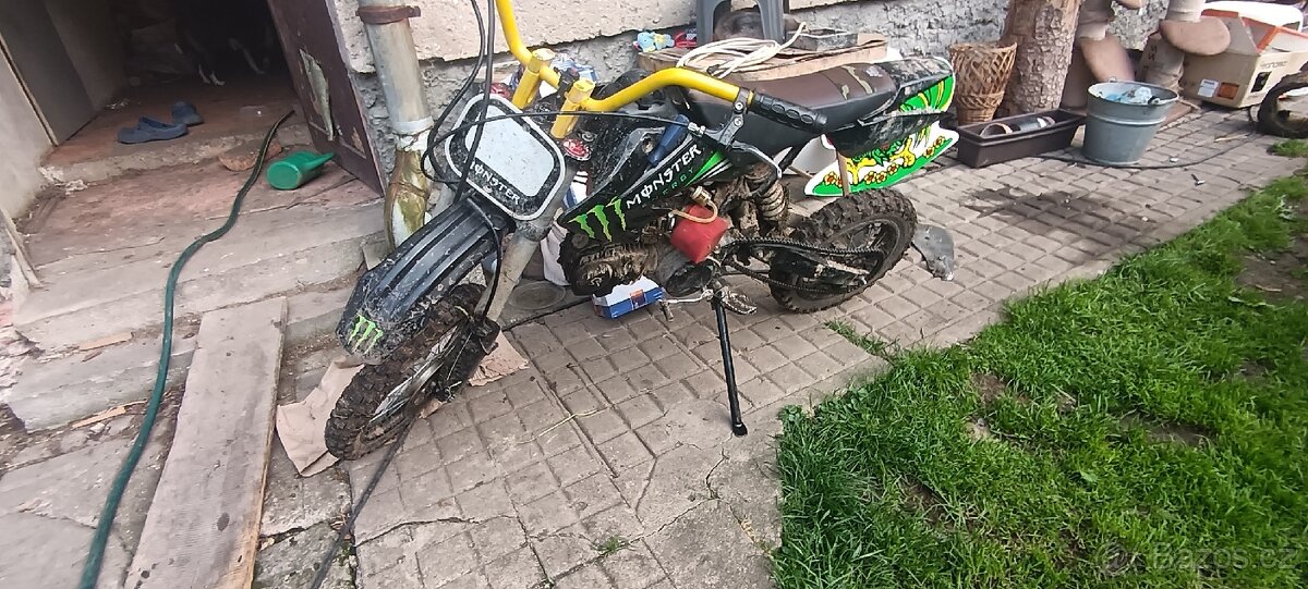 Pitbike na díly – vše viz foto